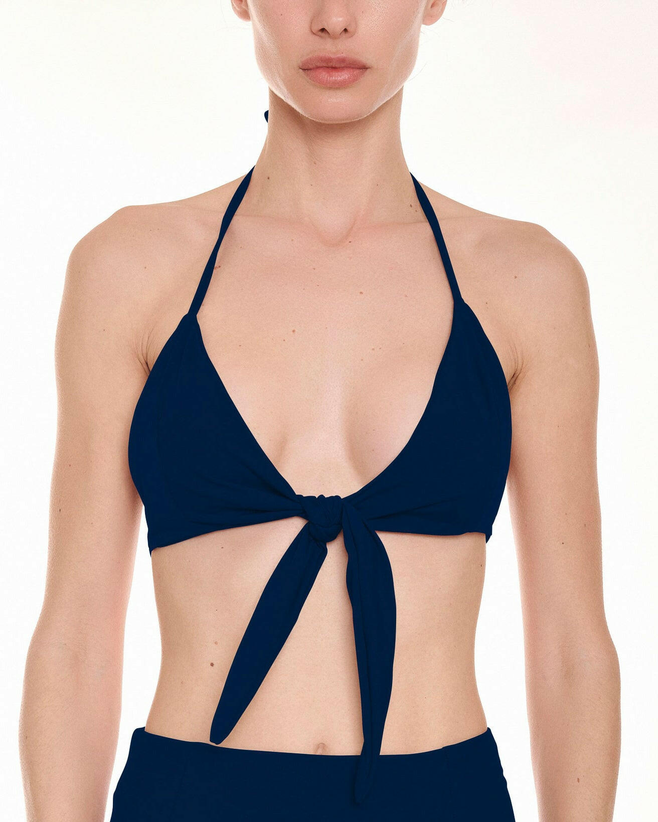 Chic Halter-Neck Triangle-Cup Swimsuit - Must-Have Swimwear