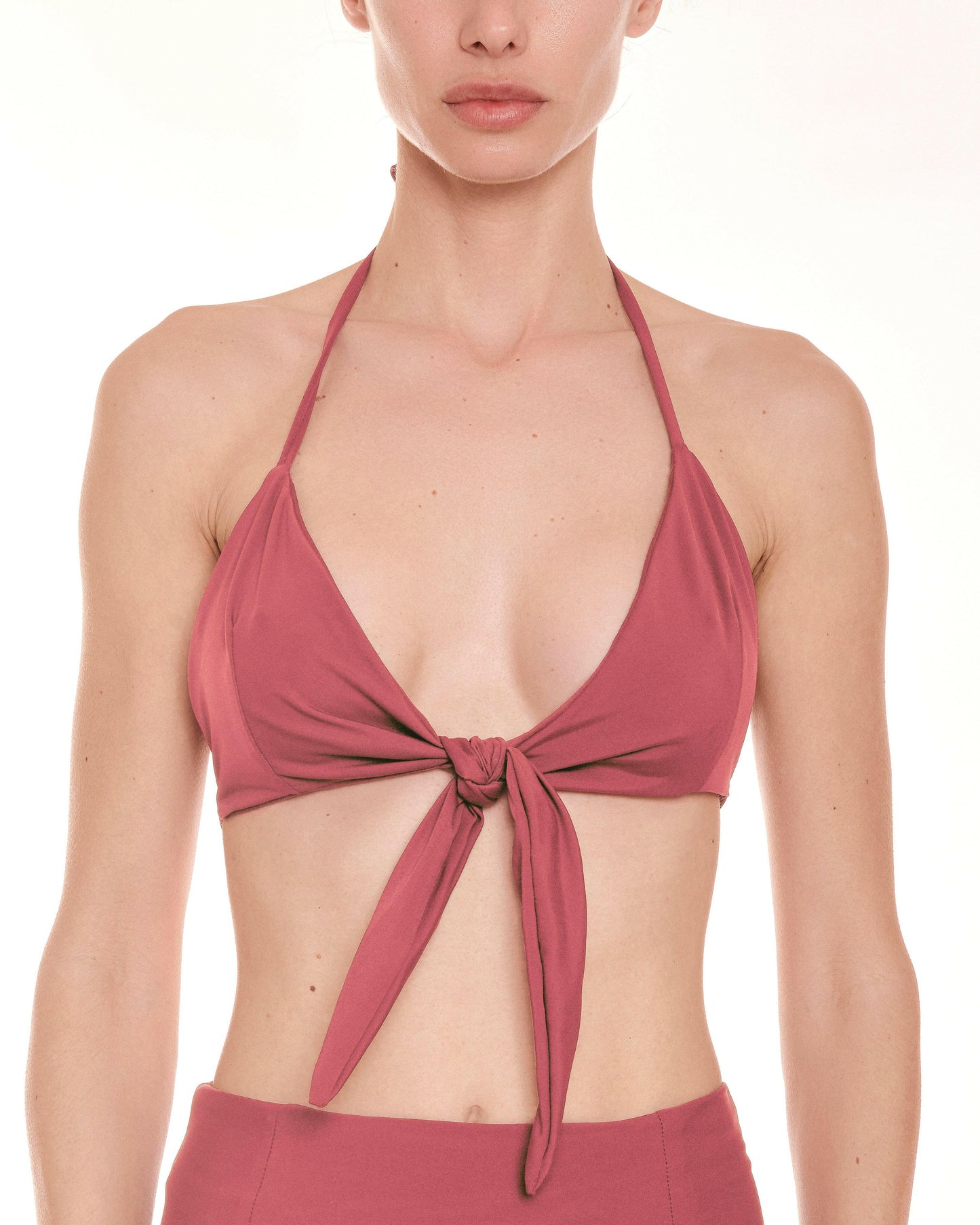 Chic Halter-Neck Triangle-Cup Swimsuit - Must-Have Swimwear