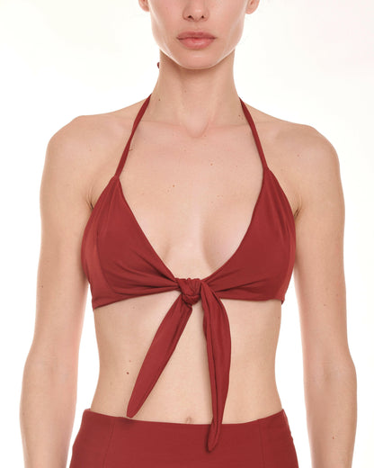 Chic Halter-Neck Triangle-Cup Swimsuit - Must-Have Swimwear